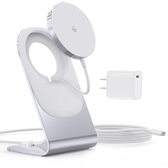 Cargador inalámbrico magnético para iPhone Mag Cargador rápido con adaptador USB C de 20 W y cable U