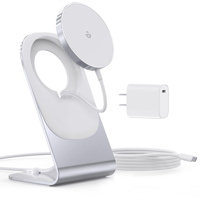 Cargador inalámbrico magnético para iPhone Mag Cargador rápido con adaptador USB C de 20 W y cable U