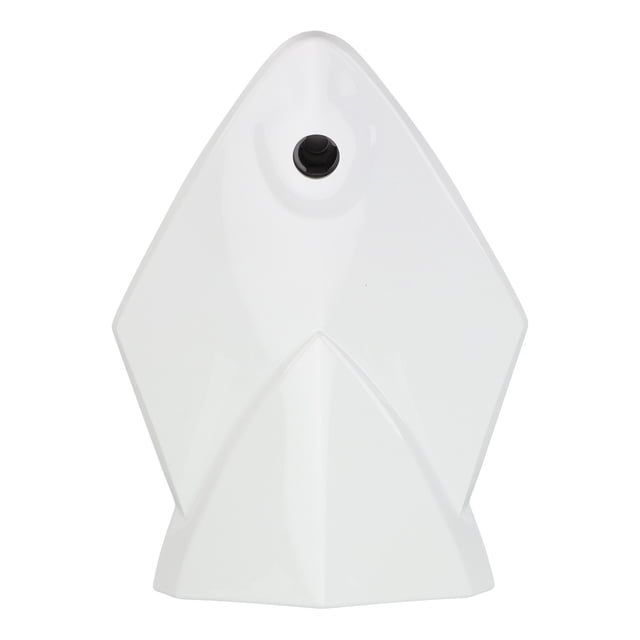 Couvercle de Carénage Arrière, Résistant à la Rupture Durable Haute Résistance, Facile à Installer, Couvercle de Coffre Arrière pour Moto Blanc