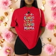 thumbnail image 3 of Playera Blusa De Gracias Por Ser Mi Apoyo Mama Ropa Para Mujer Con Mensaje Color Rojo Talla Mediana Marca Emil SaEs, 3 of 4