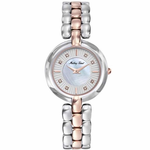 Mathey Tissot Women's Farah Silver Dial Watch - D956BI