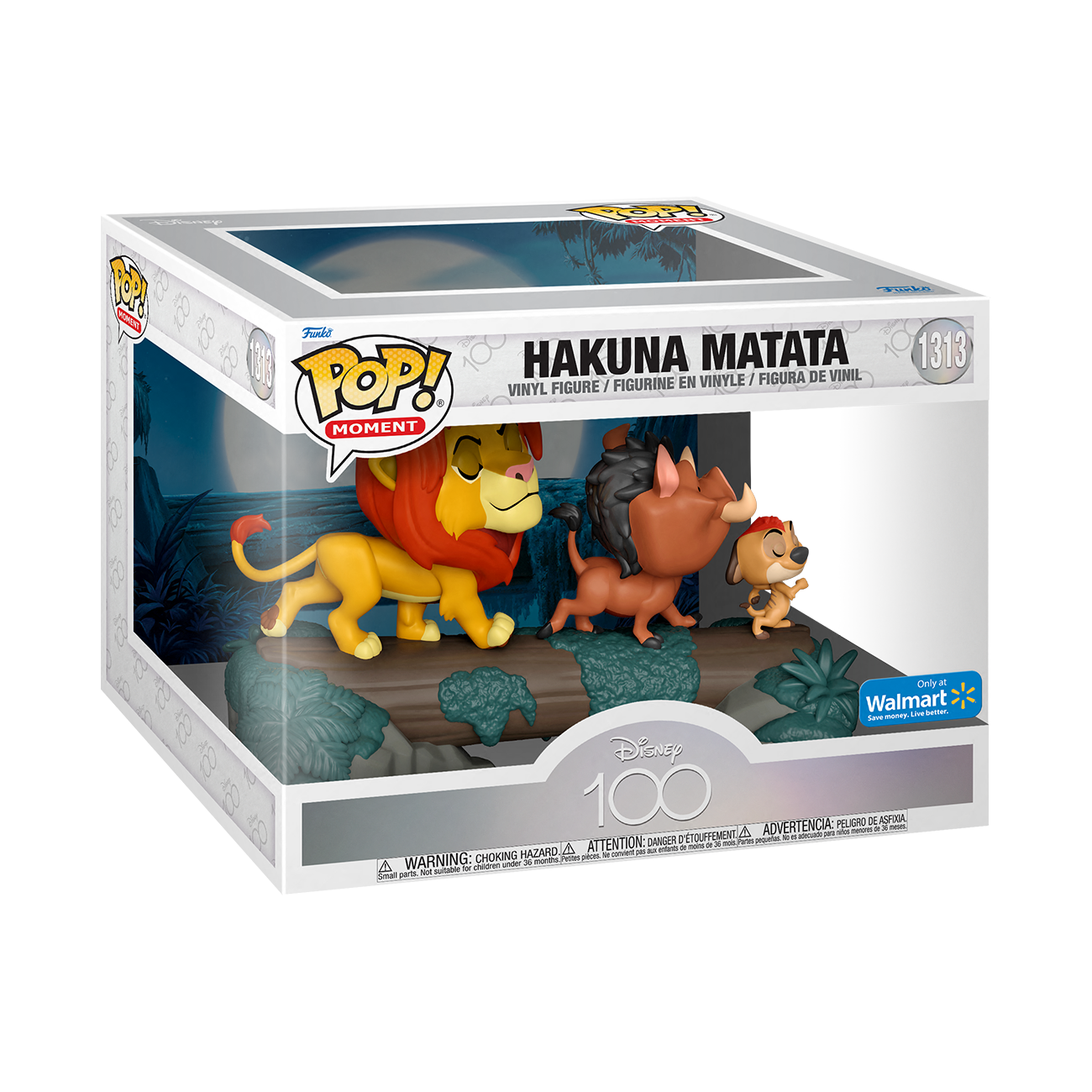 Funko Pop! Moments: Lion King - Hakuna Matata Vinyl Figure (Walmart Exclusive) - image 2 of 6
