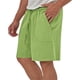 thumbnail image 5 of pstuiky Pantalones cortos para hombre, Pantalones cortos de entrenamiento casuales y cómodos para hombre con bolsillos con cordón elástico Pantalones cortos de golf, 5 of 9