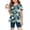 Mint Green, variant on Grblisyd Girls Hawaiian Outfits Tops Elastic Waist Shorts Clothing Sets Summer Clothes 1-13 Years