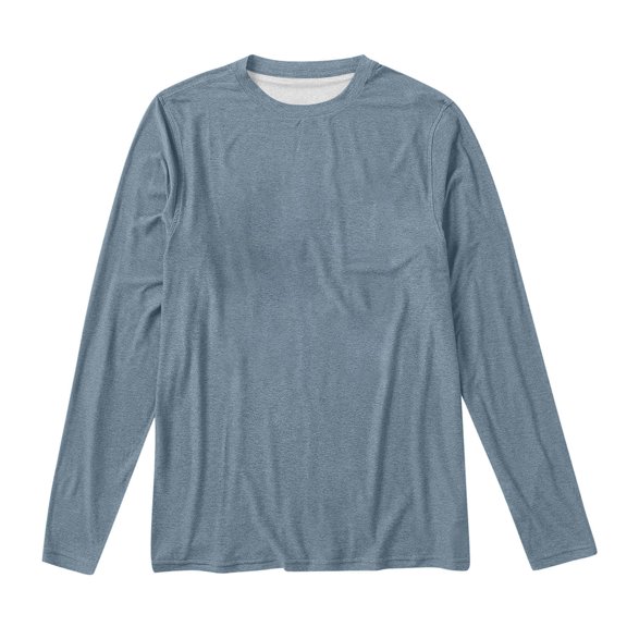 EDFBUYKRS Plus Size Women Blouses Casual Pleated Long Sleeve Shirts Fall Crew Neck Tunic Tops Xxxl