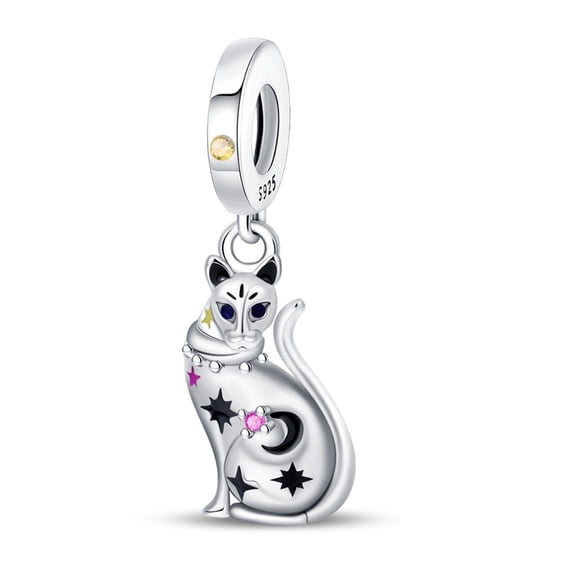 Egyptian Cat Charm, Compatible with Most Bracelet, Charm for Bracelet