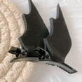 thumbnail image 7 of Limei 1 Pair Halloween Hair Pin Decorate Hair Stainless Cosplay Black Bat Wing Halloween Hair Clamp Headdress, 7 of 7