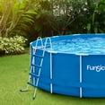thumbnail image 3 of Funsicle 52 Inch SureStep 3 Stair Outdoor Above-Ground Swimming Pool Ladder, 3 of 6