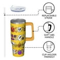 thumbnail image 3 of Halloween Tumbler, Scary Ghost Cup with Handle and Straw 30oz, Insulated Coffee Travel Mug Gift Idea, 3 of 5