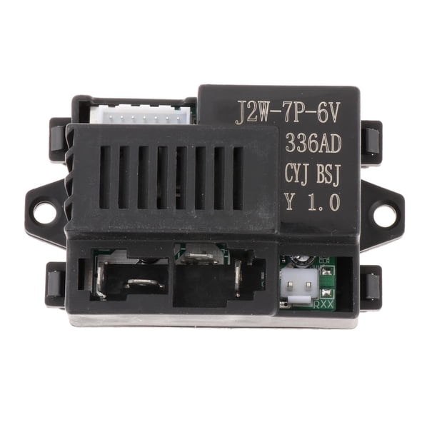 Bewildely Receptor de control remoto Bluetooth 2.4G para niños Paseo en piezas de automóviles J2W 7P 6V Type2