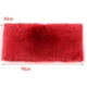 thumbnail image 5 of Alfombras Peludas Multiusos Alfombra para El Sala de Alfombra para El Del Dormitorio Sofá Cojín para Silla de Coche Cojín para Asient rojo Soledad Alfombra de área peluda, 5 of 10