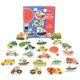 thumbnail image 1 of Gwong Juguete Dibujos animados coche vegerazable jigsaw rompecabezas emparejamiento juego de juego juguete juguete Gwong 30004908, 1 of 6