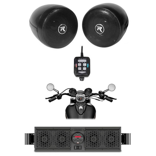 MTX MUDSYS31 4Speaker Bluetooth Soundbar System+Powersports Handlebar
