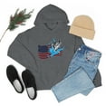 thumbnail image 5 of American Flag Fishing  Unisex Heavy Blend™ Hooded Sweatshirt S,M,L,XL,2X,3X, 5 of 9