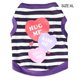 thumbnail image 4 of Greeniant Ropa Chalecos de verano Traje de moda Cuello Ropa elástica Abrigo Chaqueta para mascota Perro Chihuahua púrpura XL Type3 NO3 Greeniant PT003730-05B, 4 of 6
