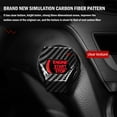thumbnail image 6 of QHUDLV Carbon Fiber Engine Start Stop Cover,Car Push Button Protective Trim, 6 of 8