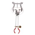 thumbnail image 1 of Brass Instrument Replacement Parts 13.7x5.2x1.9cm Silver Lightweight Trumpet Marching Lyre For Instruments, 1 of 3