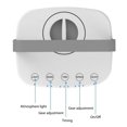 thumbnail image 3 of USB aire acondicionado ventilador 3 velocidades 8H temporizador Control remoto para oficina y Camping, 3 of 8