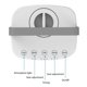thumbnail image 3 of USB aire acondicionado ventilador 3 velocidades 8H temporizador Control remoto para oficina y Camping, 3 of 9