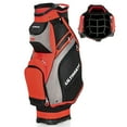 thumbnail image 1 of 10.5" Golf Stand Bag w/14 Way Dividers Rain Hood 7 Zippered Pockets, 1 of 9
