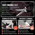 thumbnail image 4 of Premium Rib Membrane Removal Tool - Stainless Steel Rib Membrane Remover with Ergonomic Handle, Dishwasher Safe, Effortless Prep for BBQ Grilling & Smoking, 4 of 8