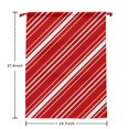 thumbnail image 2 of Christmas Sack – 28" X 20" Canvas Gift Bag with Drawstring, Full Print Polyester Santa Sack, Durable Reusable Xmas Gift Bag for Holiday, Party & Storage, 2 of 5