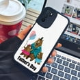 thumbnail image 4 of Elegante y duradera funda plateada mate de doble capa para iPhone 15 Pro Max 14 13 12 Pro 11: ¡proteja su dispositivo con ilustraciones divertidas!, 4 of 4
