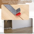 thumbnail image 5 of Floor Transition Strip,6.56ft x 1.57"(LxW) Self Adhesive Vinyl Flooring Edging Trim PVC Flooring Flat Divider Strip Cover Strips for Joining Floor Gaps, Red Vein White, 5 of 7