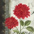 thumbnail image 3 of Gladding, Pamela 20x20 Black Modern Framed Museum Art Print Titled - Etude en Rouge I, 3 of 5
