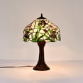 thumbnail image 4 of Tiffany-style Iris Table Lamp, 4 of 5