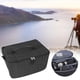 thumbnail image 4 of Bolsa de cámara portátil conveniente grande impermeable duradero a prueba de golpes bolso de nailon Negro Vertical perfke Funda de cámara, 4 of 8