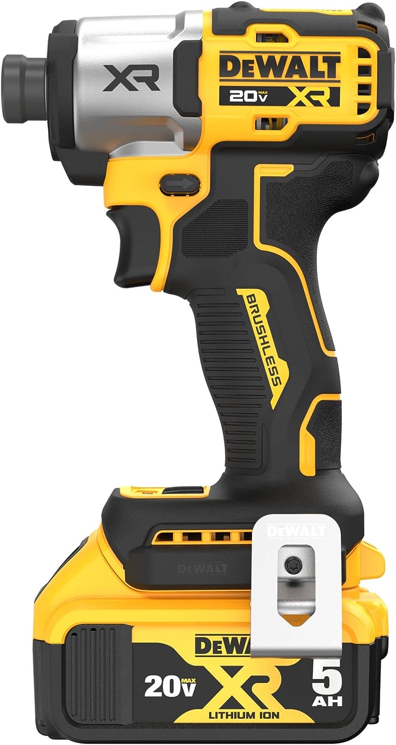 DEWALT 20V MAX Impact Driver, Cordless, 3-Speed, Batteries and Charger  Included (DCF845P2)
