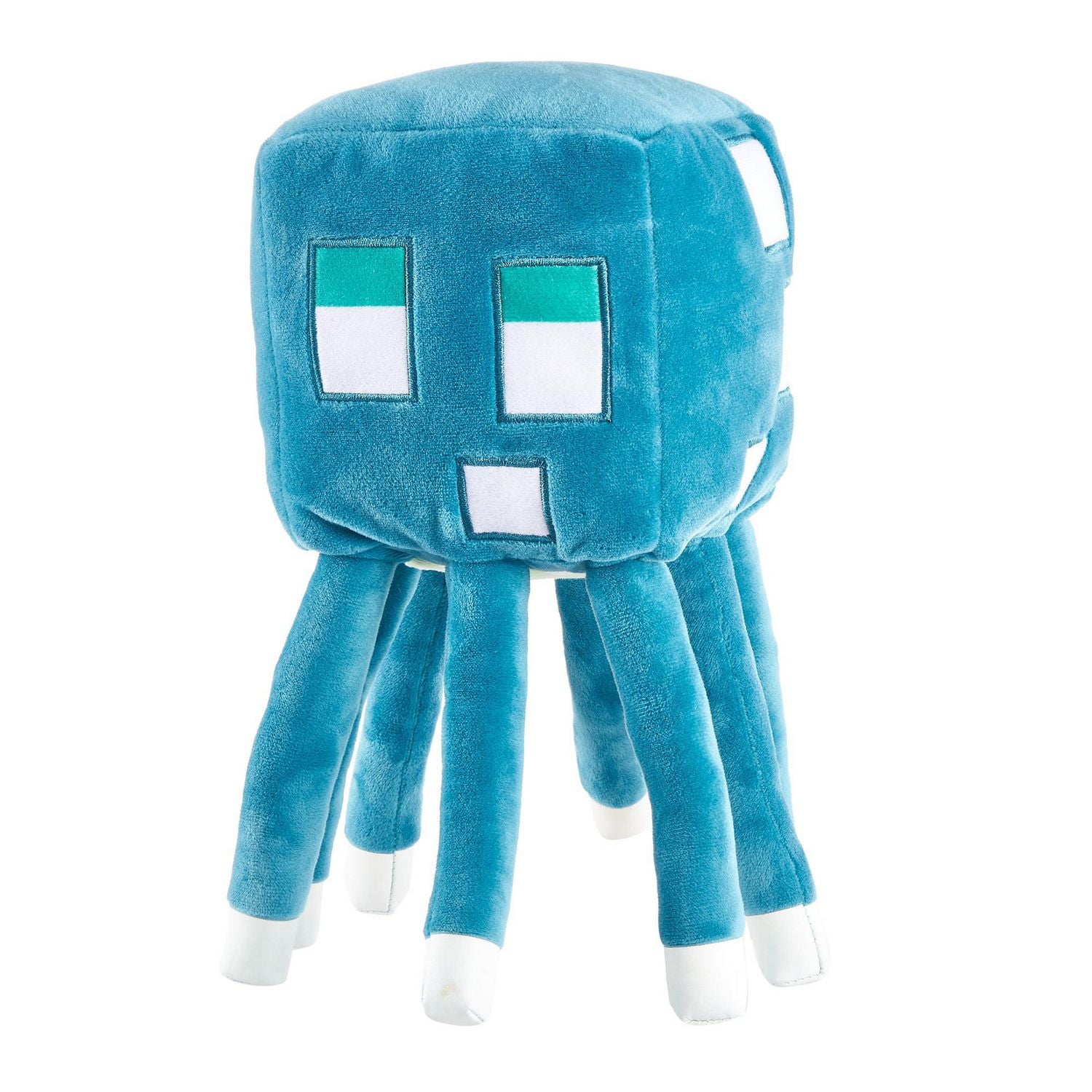 Minecraft Glow Squid Plush Figure with Lights & Sounds, Glows in the Dark