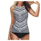 thumbnail image 2 of WILLBEST Trajes de Baño Mujer 2 Piezas Traje de Baño de Dos Piezas Tankini de Cintura Alta y Cuello Alto Para Mujer, 2 of 4