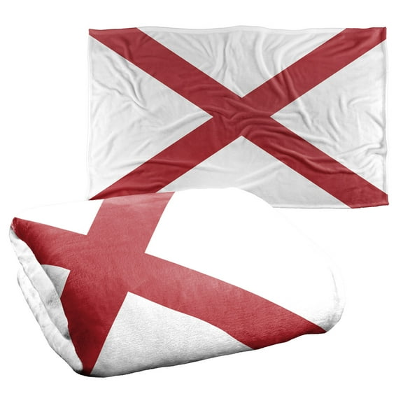 Alabama Flag Silky Touch Super Soft Throw Blanket 36" x 58"