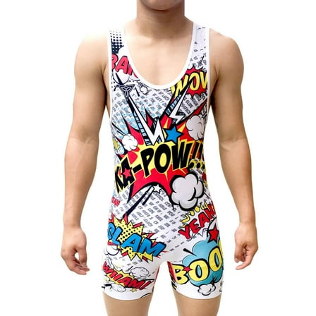 Ka-Pow Wrestling Singlet