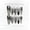 Extra small XS, variant on [Original real shot] Silver black aurora gradual change butterfly angel forbidden love nail sticker wearing armor removable