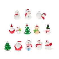Gregiular Christmas Miniature Figurines Gift - 13pcs Desktop Crafts