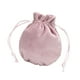 thumbnail image 1 of Bolsa de joyería con cordón, regalos de fiesta, organizador de joyas, bolsa de regalo de terciopelo Rosa claro 95 x 115 cm, 1 of 9