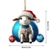thumbnail image 2 of Acrylic Christmas Decoration Car Mounted, 2 of 5