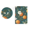 thumbnail image 5 of Yayeee Garden Flag 28" x 40" Double Sided Outdoor Yard Lawn Holiday Decorations, Retro Floral Orange, 5 of 6
