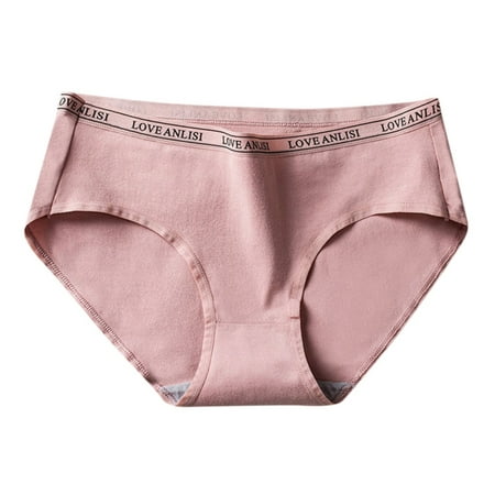 

Deepwonder Women s Soft Cotton Underwear Ladies Mid-High Waisted Full Coverage Briefs Panties (Regular & Plus Size)
