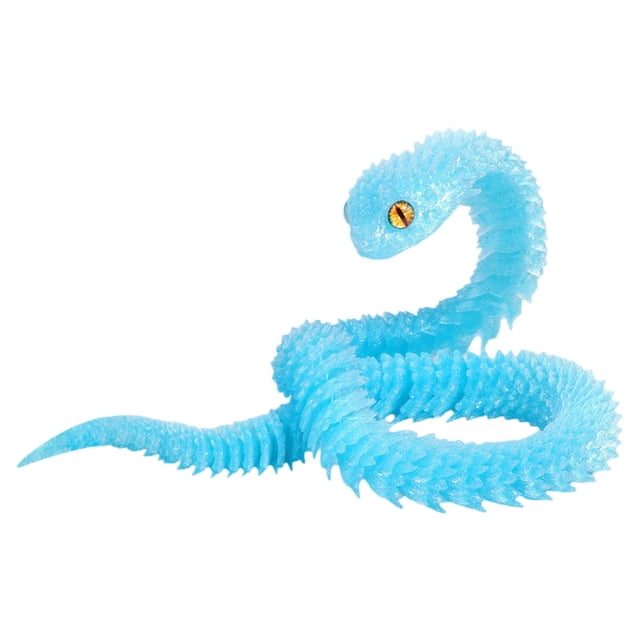 Desktop Ornament 3D Snak E Desktop Ornament Full Joint Flexible Design Multiple Sizes For Decor & Display