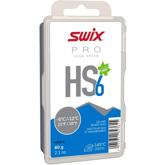 Swix Universal Wax Hs6 Blue - Ultimate Ski Maintenance Solution
