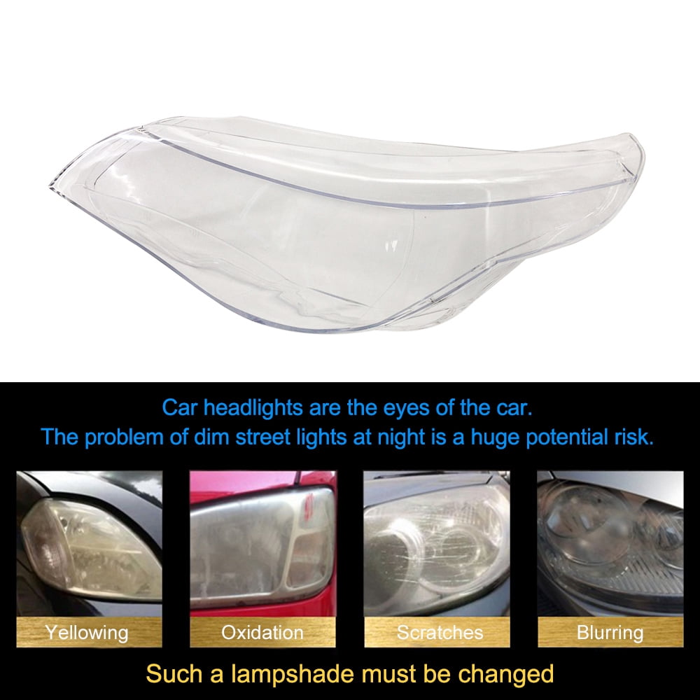 Headlight Clear Cover Right Side Front Headlamp Lens Fit for BMW E60 E61 525i 530i 545i 550i 2003-2010