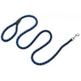 thumbnail image 2 of Yeacher Nylon Dog Leash 5ft Long Walking Dog Rope Metal Clasp Dog Chain Traction Rope for Medium Dog Training Walking Outside, 2 of 7