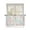 oceanZII0688, variant on Sheer Curtains 2 Panels Set, Summer Gradient Pink Teal Ocean Coral Sea Window Sheer Curtains for Living Room/Bedroom, Light Filtering Rod Pocket Voile Drapes, 52" W x 45" L