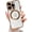 White, variant on MYKOMI Magnetic Case for iPhone 16 Pro Case 6.3" [Compatible with MagSafe] Cute Plating Love Hearts Pattern Case with Camera Protection,Soft Shockproof TPU Bumper Cover for Women Girls