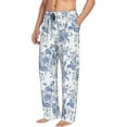thumbnail image 2 of Xecao Rose Flowers Men's Straight Lounge Pajama Pants: The Ultimate in Comfortable Sleepwear, 2 of 9