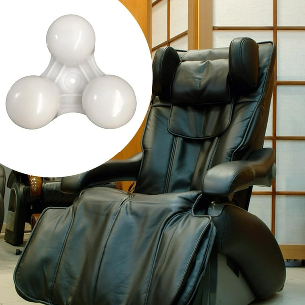 Asiento de masaje Sillón reclinable con bola giratoria Masajeador Rodillo de cuello con bola giratoria Modificación de piezas Mantenimiento Reemplazo Diámetro único de 35 cm